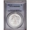 Image 1 : 1882-CC S$1 MS65 Deep Mirror Prooflike PCGS. Spectacul