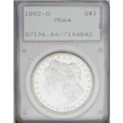 1882-O S$1 MS64 PCGS. VAM-7. A Top 100 Variety. The mi