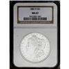 Image 1 : 1882-S S$1 MS67 NGC. Sharply struck, including nice de