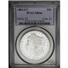 Image 1 : 1883-CC S$1 MS66 PCGS. Nicely preserved, radiantly lus