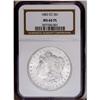 Image 1 : 1883-CC S$1 MS66 Prooflike NGC. Intense reflectivity i