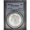 Image 1 : 1883-CC S$1 MS66 Prooflike PCGS. Universally flashy wi