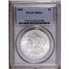 Image 1 : 1884 S$1 MS66 PCGS. A high-end Premium Gem of this iss