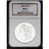 Image 3 : 1884-CC S$1 MS67 NGC. Superb quality with smooth and f