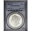 Image 1 : 1884-CC S$1 MS65 Prooflike PCGS. This flashy Carson Ci