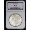 Image 3 : 1884-O S$1 MS67 NGC. The New Orleans Mint produced onl