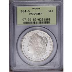 1884-O S$1 MS65 Deep Mirror Prooflike PCGS. Among the