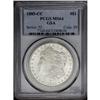 Image 1 : 1885-CC S$1 MS64 PCGS. A frosty and fully lustrous Min