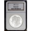 Image 3 : 1885-CC S$1 MS66 Deep Mirror Prooflike NGC. A deeply m