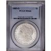 Image 1 : 1885-O S$1 MS66 PCGS. Delicate wisps of golden patina