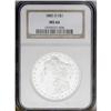 Image 1 : 1885-O S$1 MS66 NGC. A lustrous and well preserved pre