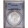 Image 1 : 1885-O S$1 MS67 PCGS. Frosty surfaces with exceptional
