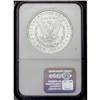 Image 2 : 1885-O S$1 MS67 NGC. Silver-gray surfaces dispense a p