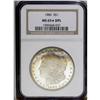 Image 1 : 1886 S$1 MS65 S Deep Mirror Prooflike NGC. Even thoug