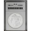 Image 1 : 1886-O S$1 MS62 ANACS. Lustrous, colorless example wit
