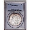 Image 3 : 1887-O S$1 MS65 PCGS. The silver centers blend into am