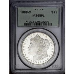 1888-O S$1 MS65 Prooflike PCGS. The 1888-O is common i
