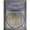 Image 1 : 1889 S$1 MS65 PCGS. The surfaces display pleasing lust
