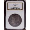 Image 1 : 1889-CC S$1 VF30 NGC. A dark-gray example with glints