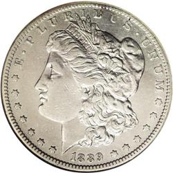 1889-CC S$1 --Cleaned--ANACS. XF40 Details. Fine hairli