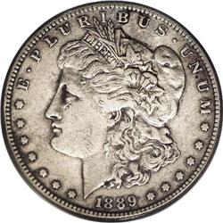 1889-CC S$1 XF40 PCGS. David Bowers (1993) notes that