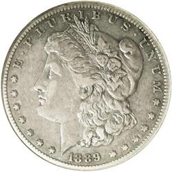 1889-CC S$1 XF40 ANACS. This is an original, medium gr