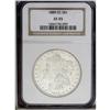 Image 3 : 1889-CC S$1 XF45 NGC. Light steel-gray with traces of