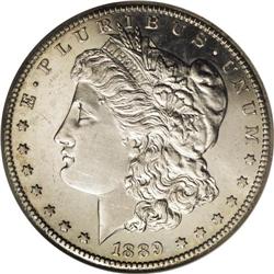 1889-CC S$1 MS62 Prooflike NGC. With an original produ