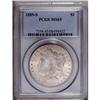Image 1 : 1889-S S$1 MS65 PCGS. Quite frosty with atypically smo