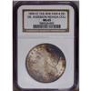 Image 3 : 1890-CC S$1 Tail Bar MS65 NGC. VAM-4. A Top 100 Variet