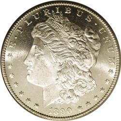 1890-CC S$1 MS63 Deep Mirror Prooflike PCGS. Flashy fi