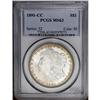Image 1 : 1891-CC S$1 MS63 PCGS. VAM-3, Top 100 Variety. The "Sp