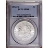 Image 1 : 1891-CC S$1 MS64 PCGS. A bright, frosty, snow-white ex