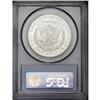 Image 2 : 1891-CC S$1 MS64 PCGS. Sparkling luster enlivens this