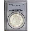 Image 1 : 1891-CC S$1 MS64 Prooflike PCGS. An average or better