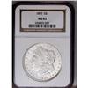 Image 1 : 1893 S$1 MS63 NGC. The flashy, brilliant surfaces exhi