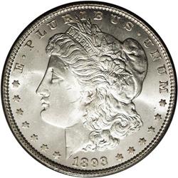 1893 S$1 MS64 PCGS. This lovely coin has the look of a
