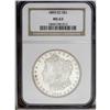 Image 3 : 1893-CC S$1 MS63 NGC. Flashy cartwheel luster througho