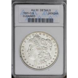 1895-O S$1 --Cleaned--ANACS. AU50 Details. A hairlined