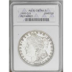 1895-O S$1 --Repaired--ANACS. AU53 Details. The left ha