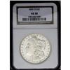 Image 3 : 1895-O S$1 AU58 NGC. This lightly circulated example e