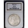 Image 3 : 1895-O S$1 AU58 NGC. For the grade, this is an excepti