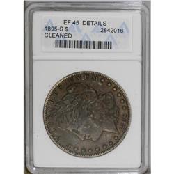 1895-S S$1 XF45 ANACS. Both sides are dominated with d