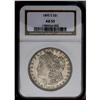 Image 1 : 1895-S S$1 AU53 NGC. This lightly circulated semi-key