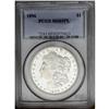 Image 1 : 1896 S$1 MS65 Prooflike PCGS. VAM-3. This flashy and s