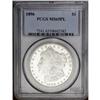 Image 1 : 1896 S$1 MS65 Prooflike PCGS. A few streaks or dapples