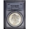 1897 S$1 MS65 Prooflike PCGS. Ex: Larry Shapiro. Dazzl