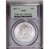 1897-S S$1 MS65 PCGS. A brilliant and sharply struck G