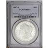 Image 1 : 1897-S S$1 MS66 PCGS. Bright luster endows each side o