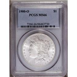 1900-O S$1 MS66 PCGS. Sharply struck and fully brillia